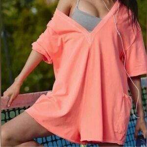 NWOT Free People Hot Shot Tee Romper